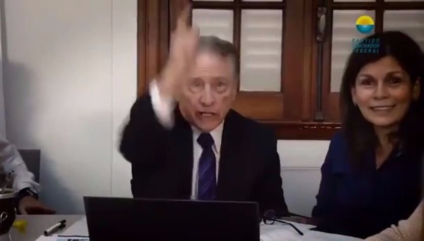 Sanfilippo ahora es candidato y promete "garrote" para los ladrones