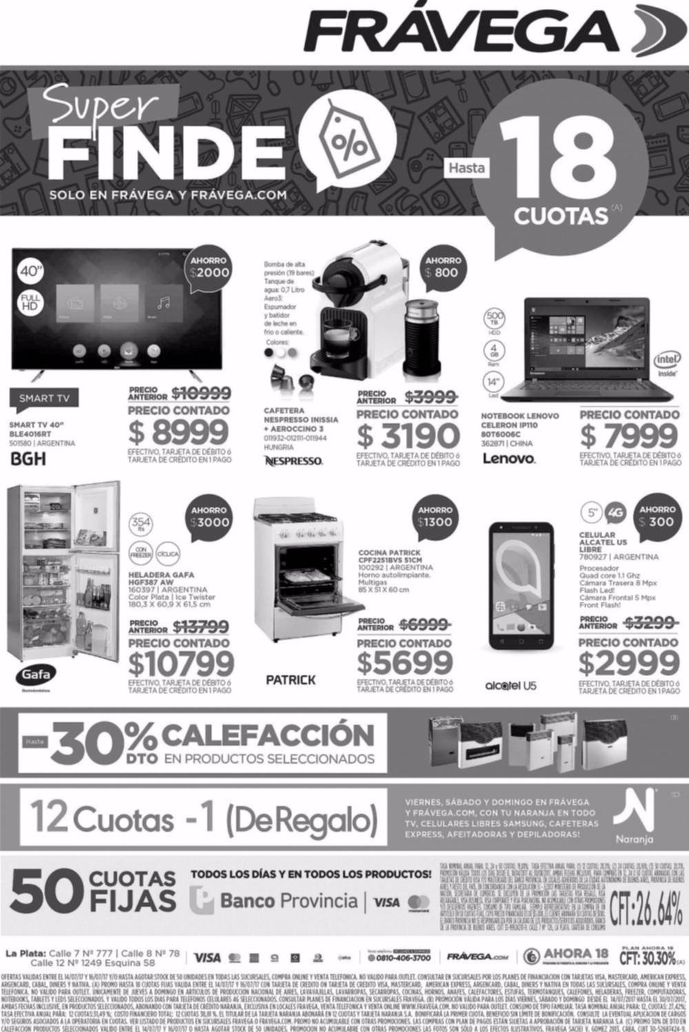 Frávega te espera con un super finde
