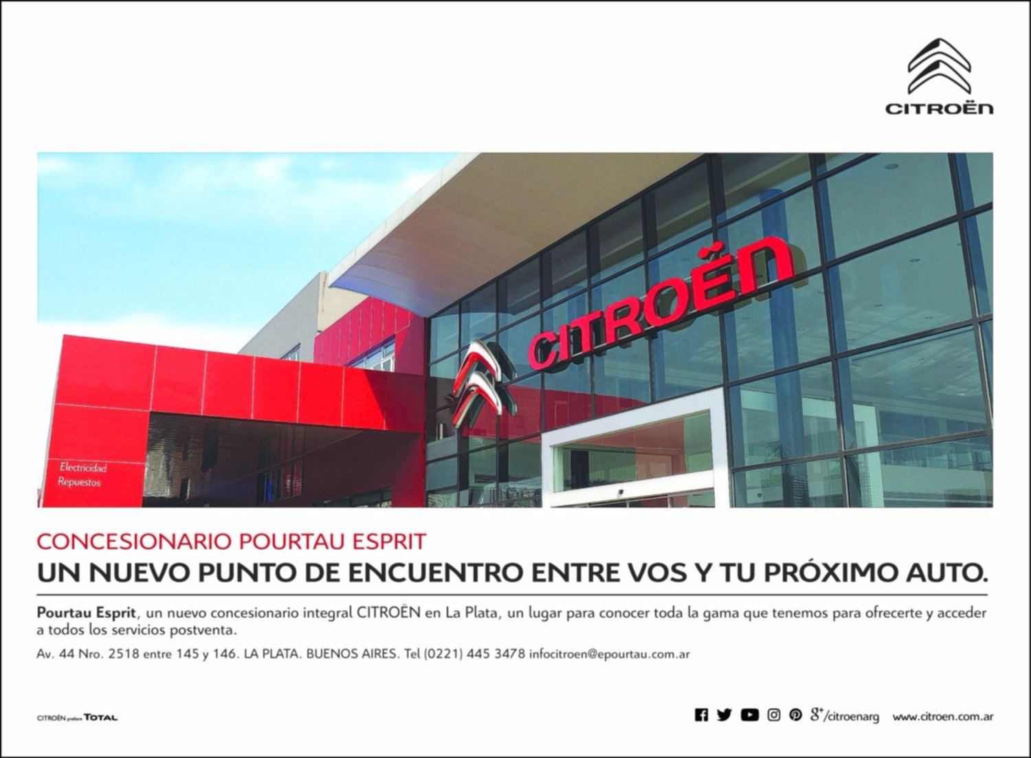 Vení a conocer a tu nuevo Citröen en Pourtau Esprit
