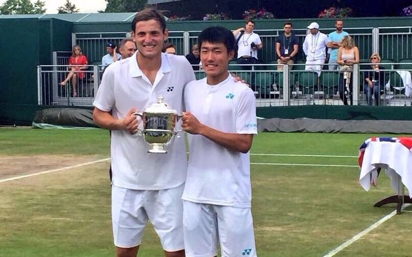 El argentino Geller se consagró en dobles juniors de Wimbledon