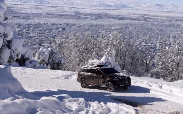Por la nieve, recomiendan transitar con "extrema  precaución" en la Ruta 237 rumbo a Bariloche
