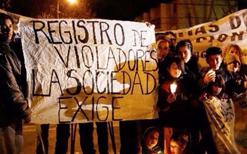 Crean un registro nacional de violadores