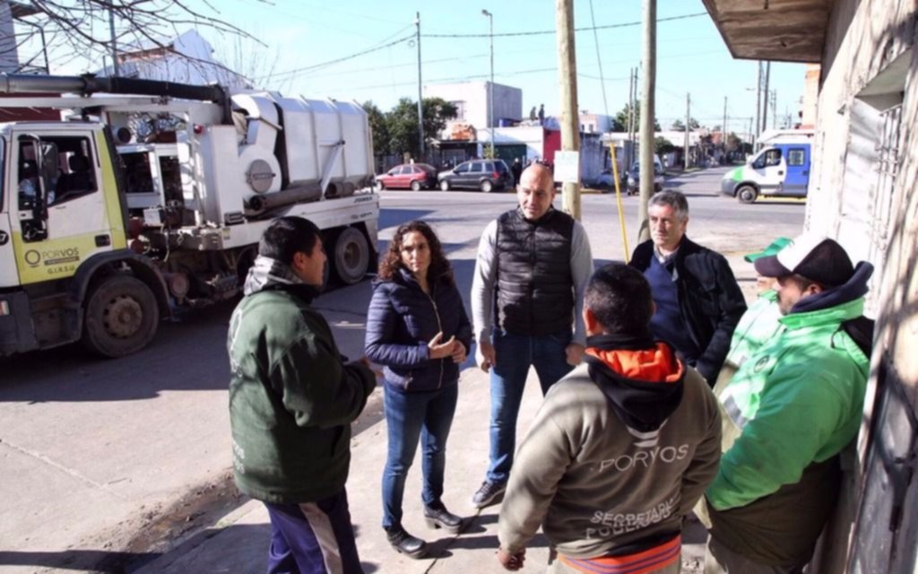 Molina salió a concientizar y pedir apoyo para mantener limpia la Ciudad