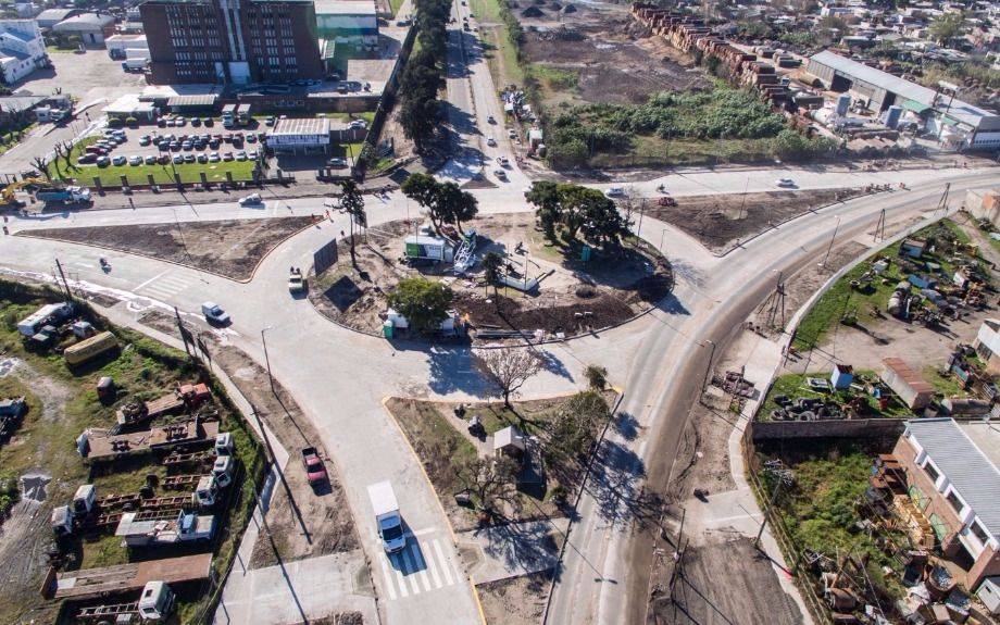 Abren al tránsito la Rotonda de Pasco