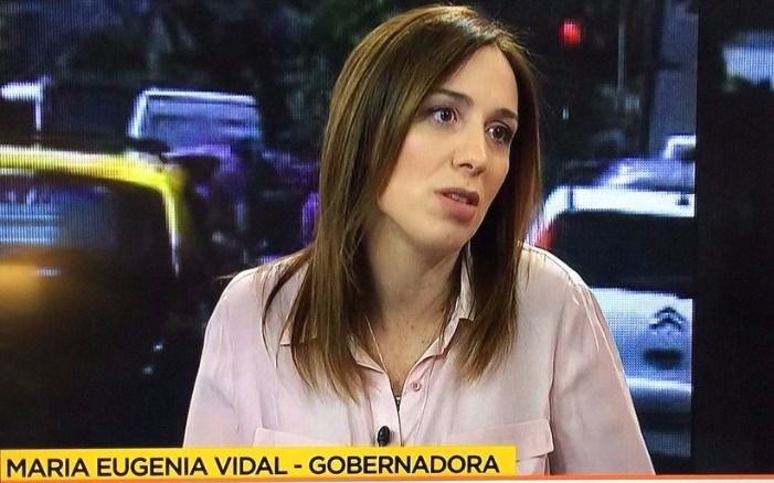 Vidal lanzó una advertencia para el caso de que Cambiemos no gane las elecciones