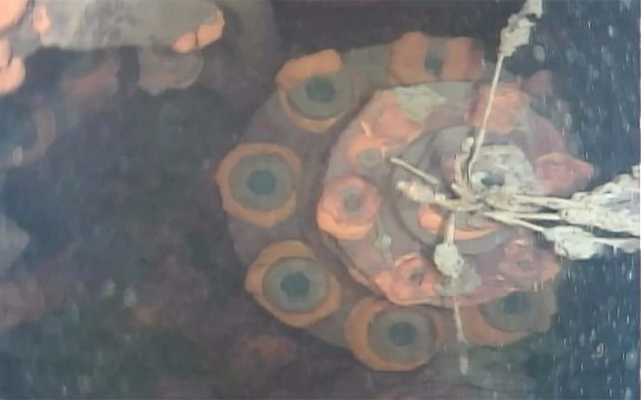 Difunden imágenes de la planta de Fukushima captadas por un robot subacuático