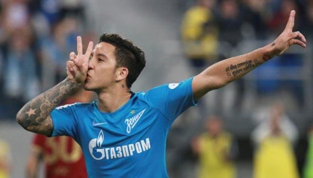 Driussi marcó por dos en el éxito del Zenit
