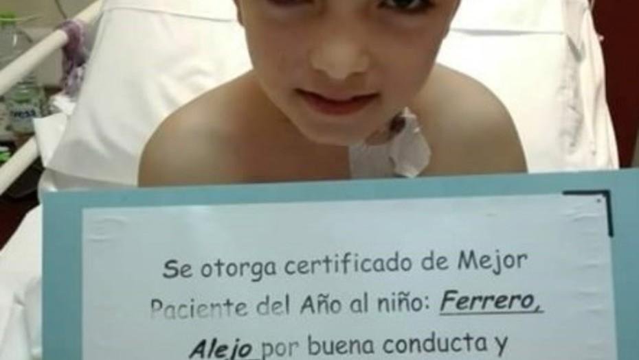 Un nene de 8 años le donó médula a su papá con leucemia