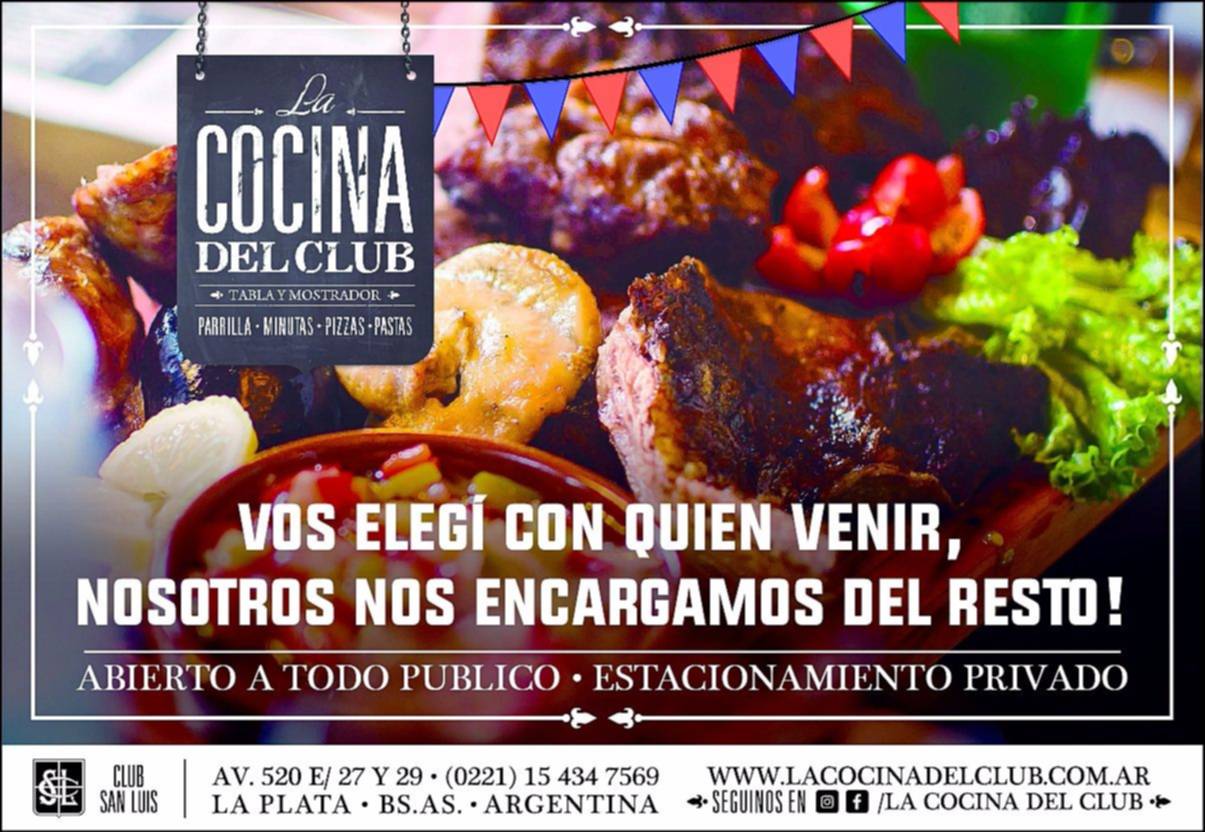 La Cocina del Club te espera con un gran menú