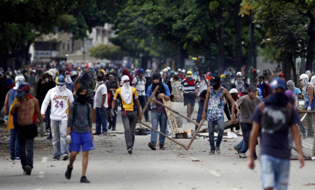 Protestas y extrema tensión en Caracas