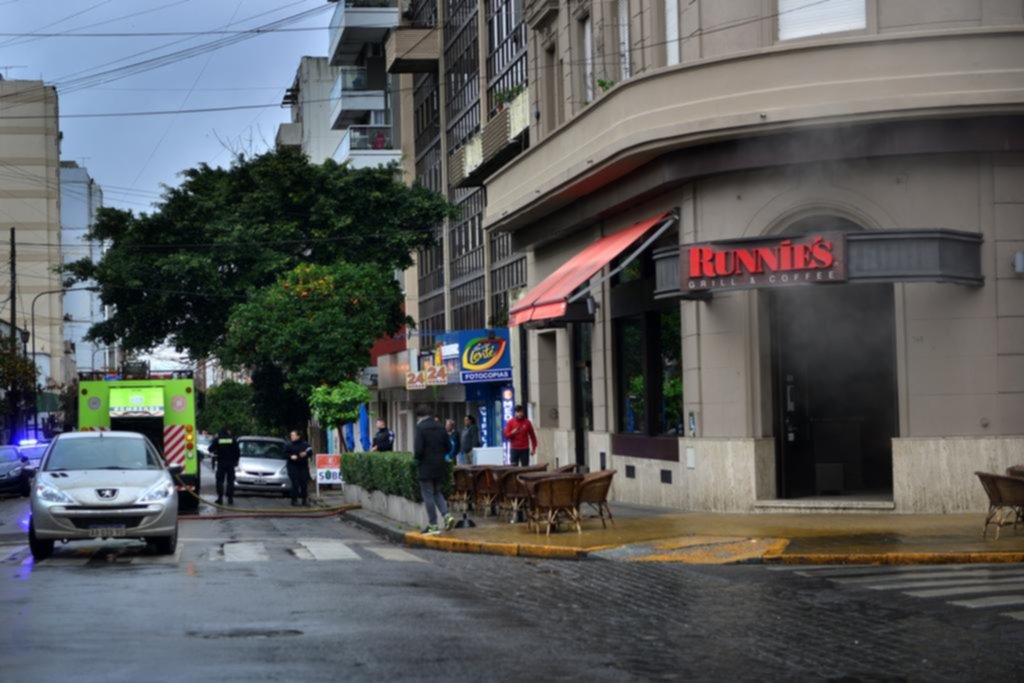Alarma en pleno centro