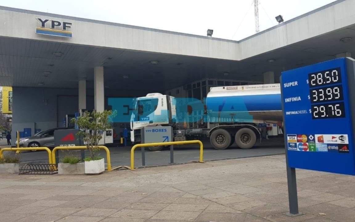 Los combustibles aumentaron un 5% este domingo