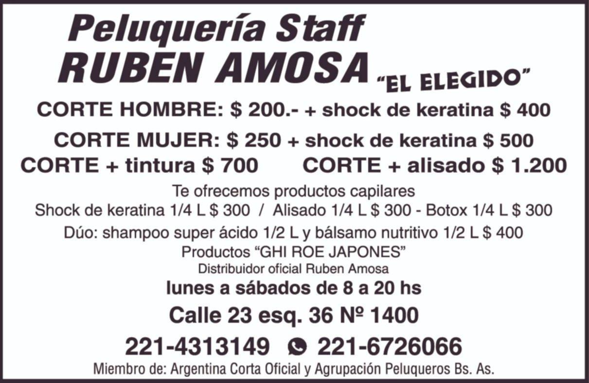 Renová tu look en Staff Amosa