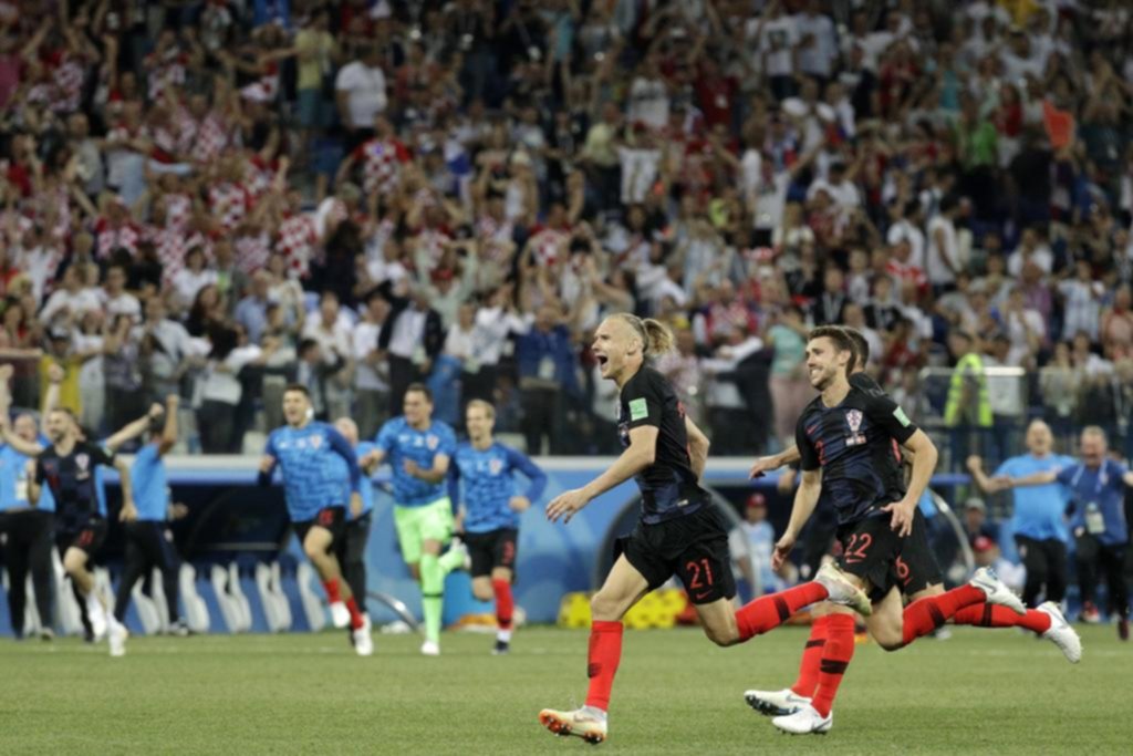 Croacia sigue en carrera porque ganó en el duelo de los arqueros