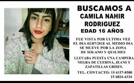 Buscan a una joven desaparecida