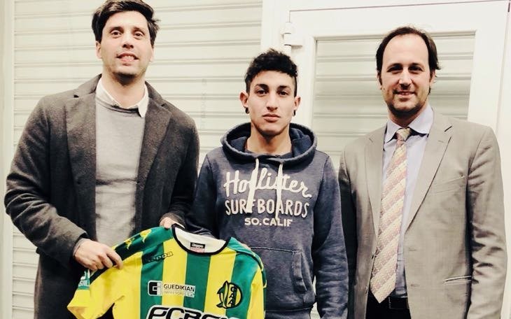 Ozuna fue presentado en Aldosivi