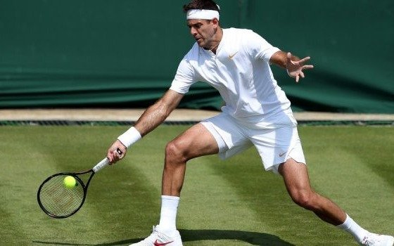 Del Potro y Schwartzman avanzaron en Wimbledon