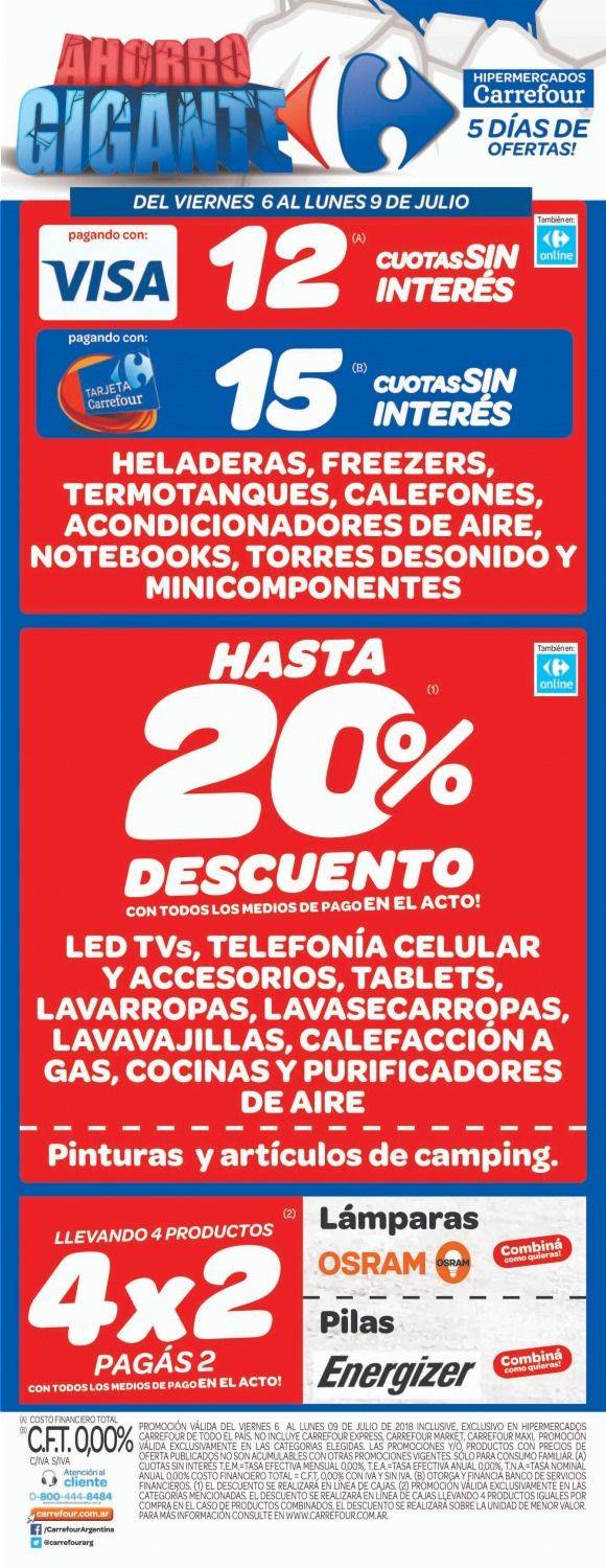 Carrefour te espera para un ahorro gigante