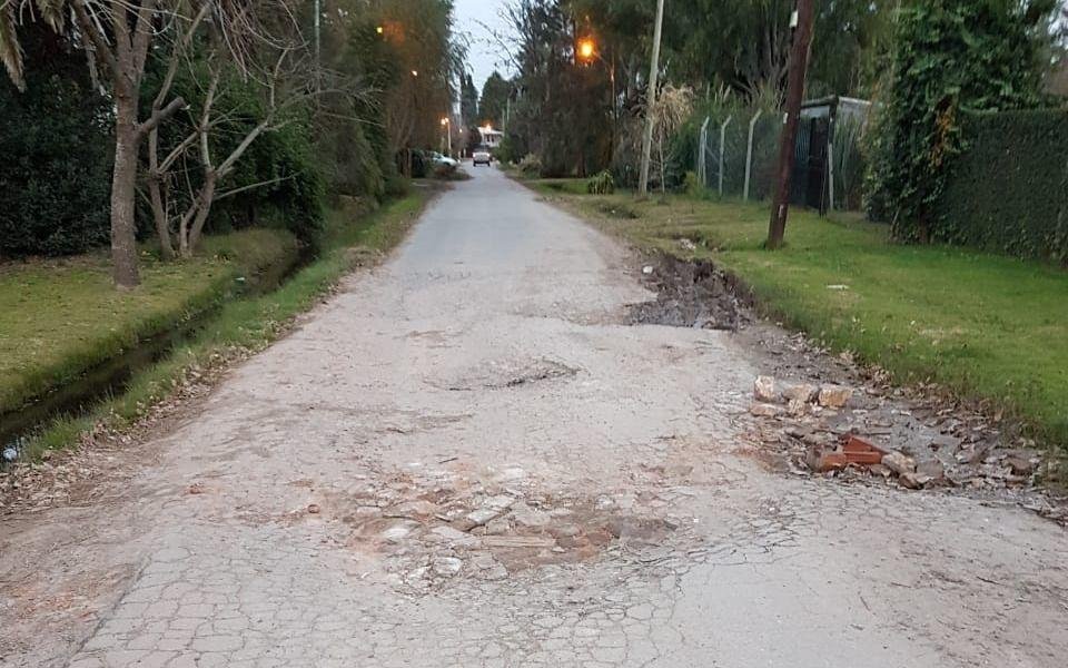 En City Bell reclaman por el estado de algunas calles