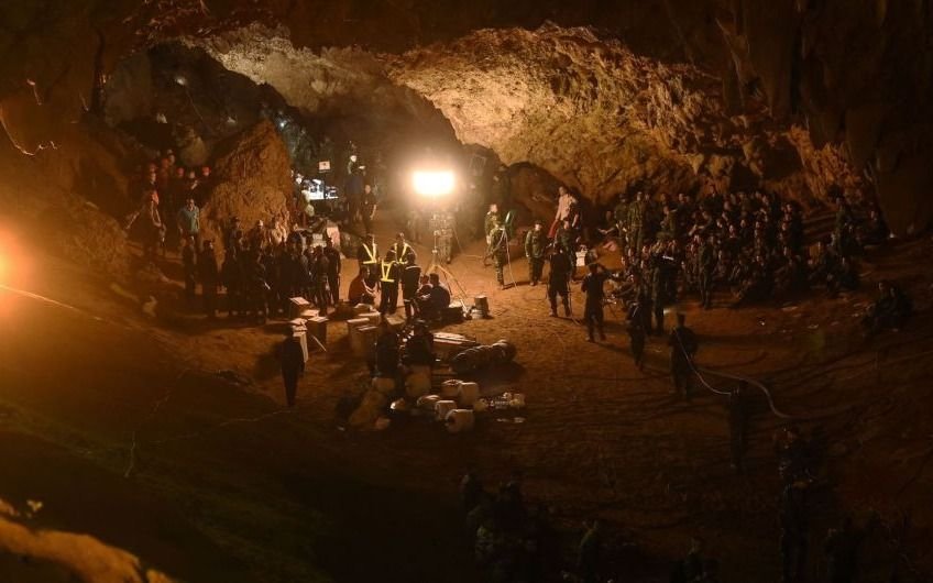 Tailandia: con niveles críticos de oxígeno, arranca una carrera contrarreloj para rescatar a los niños