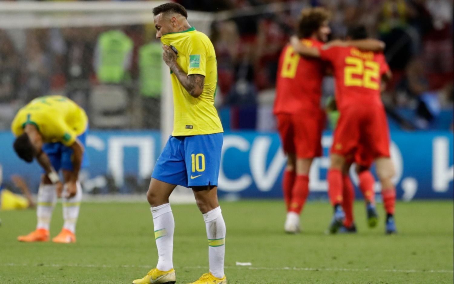 Brasil se despidió del mundial, pasaron los belgas a semifinal 