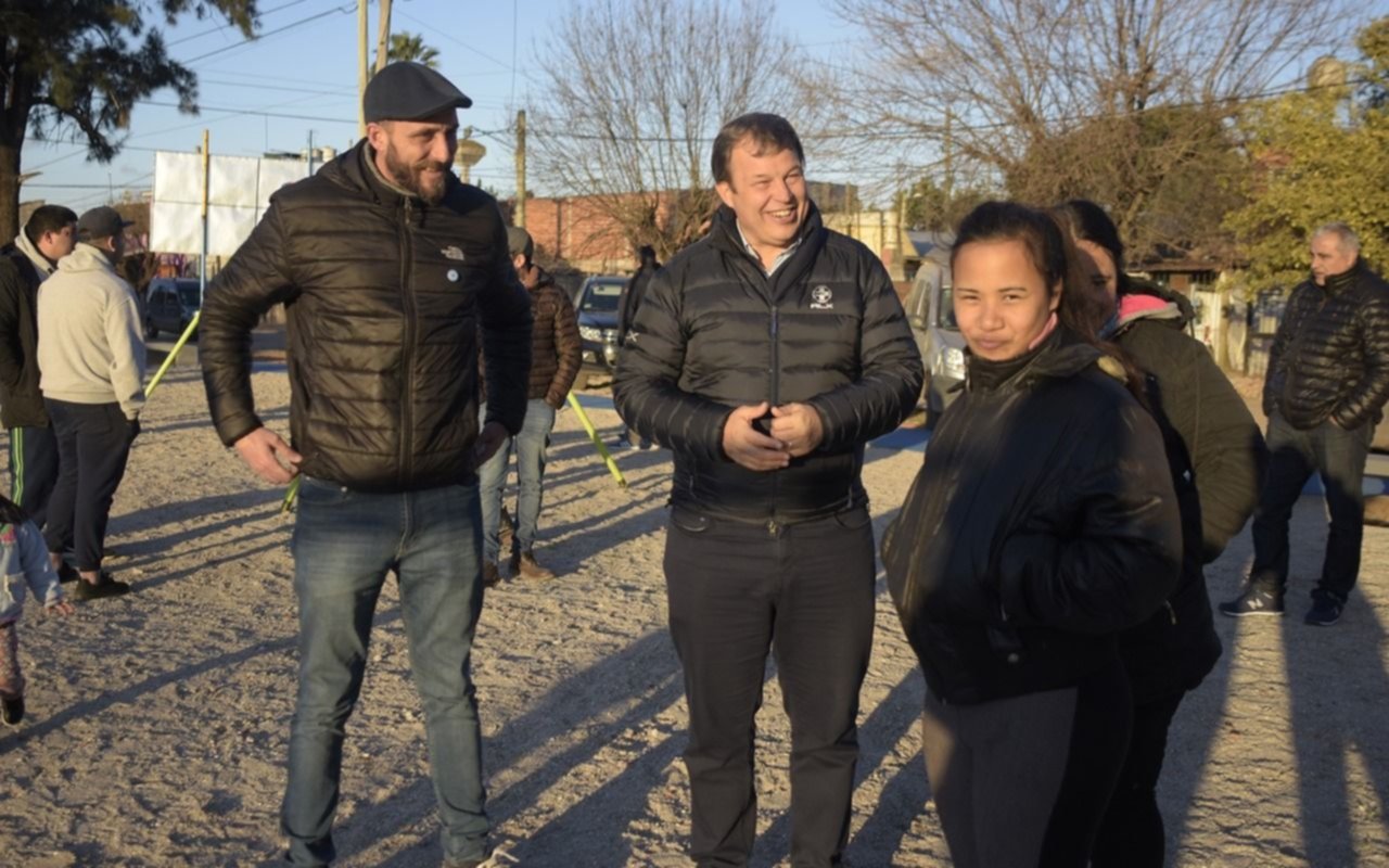 Cascallares inauguró obras de puesta en valor en Burzaco