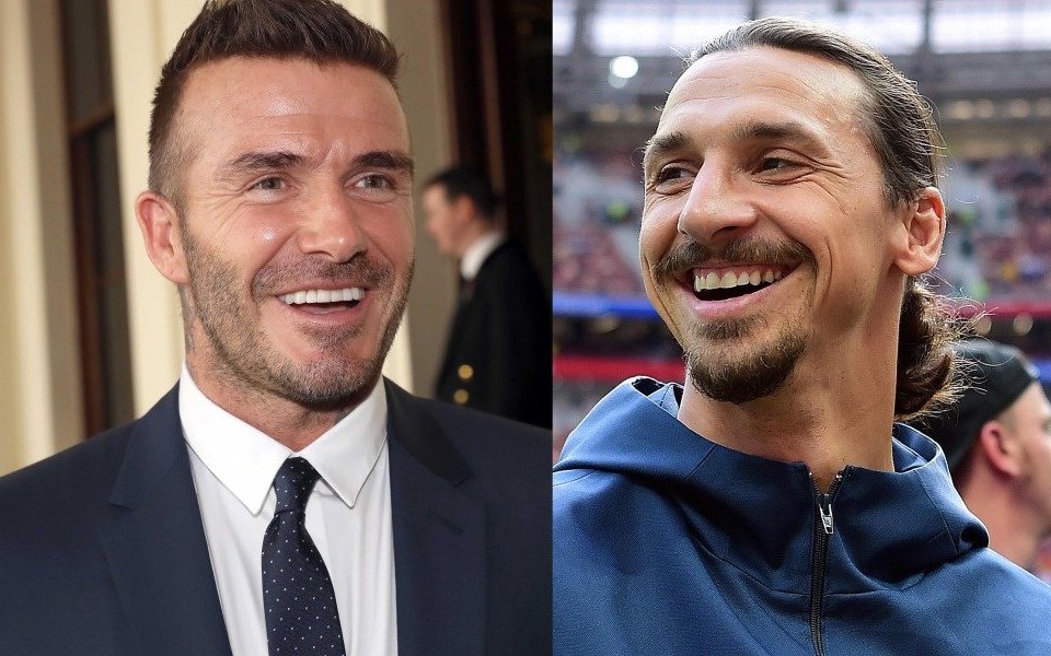 La insólita apuesta de Beckam e Ibrahimovic para el partido Suecia-Inglaterra