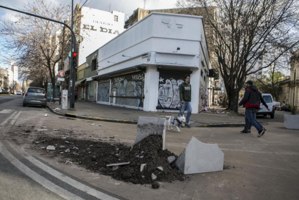 El vandalismo se impone en gran parte del Centro de la Ciudad