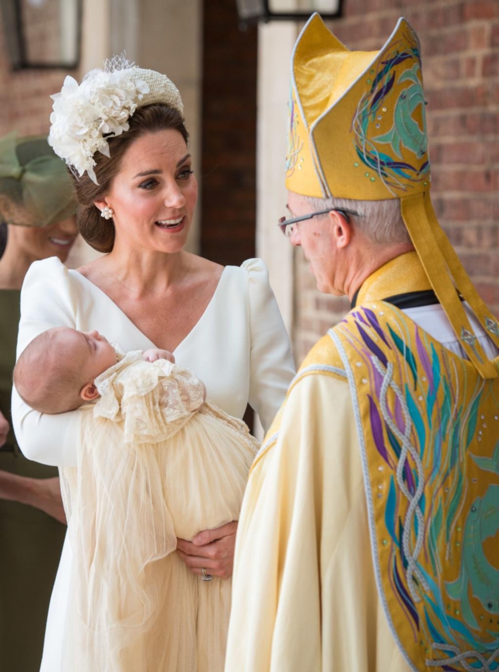 El príncipe Guillermo y su esposa Kate Middleton bautizaron a su tercer hijo