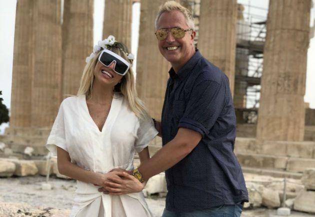 Polémica visita de Marley y Vicky a Grecia