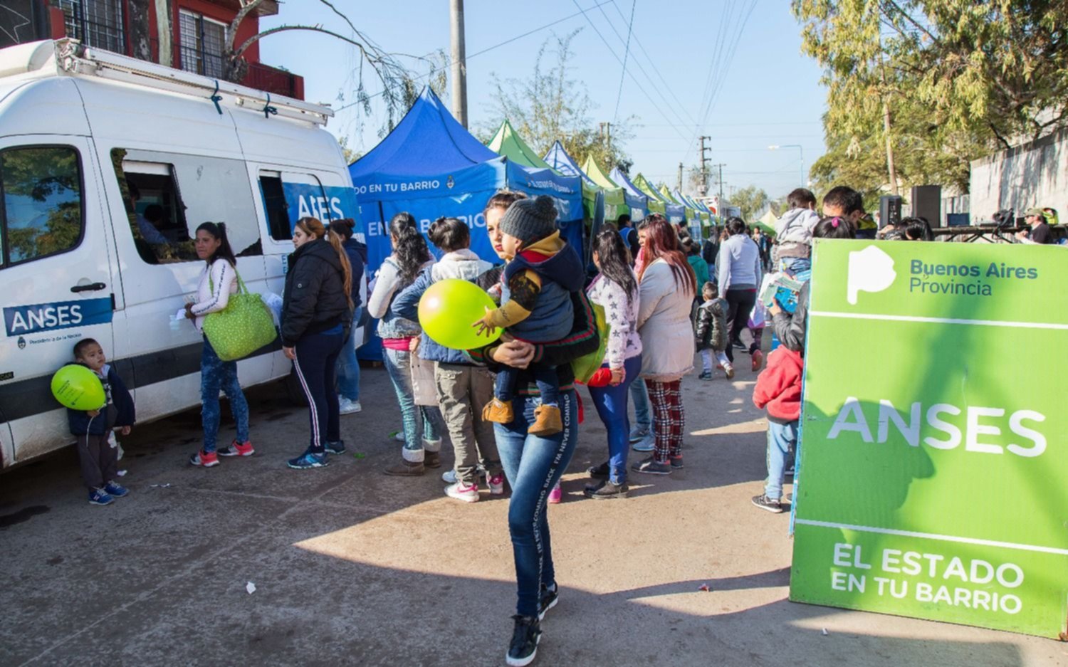 "El Estado en tu barrio" en Los Eucaliptus 