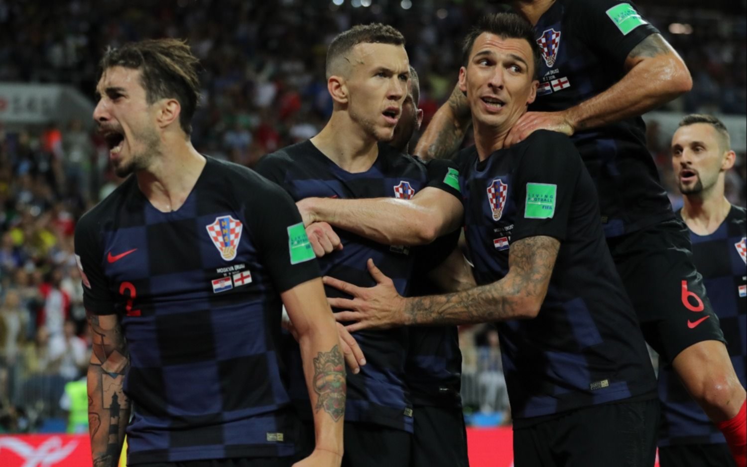 Croacia derrotó a Inglaterra y enfrentará a Francia en la final del Mundial
