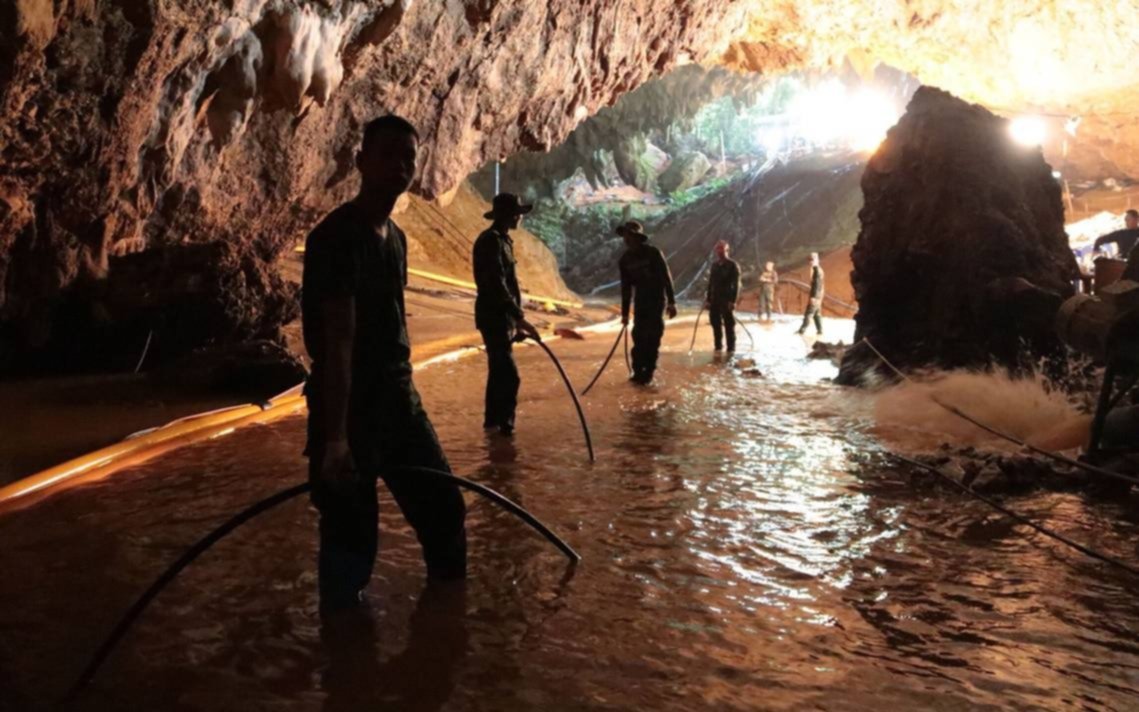 Hollywood hará una película sobre el rescate en la cueva de Tailandia