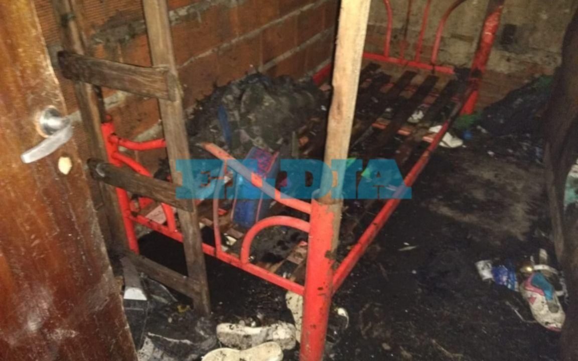 Detuvieron a un hombre acusado de prender fuego la casa de su ex pareja en Berisso