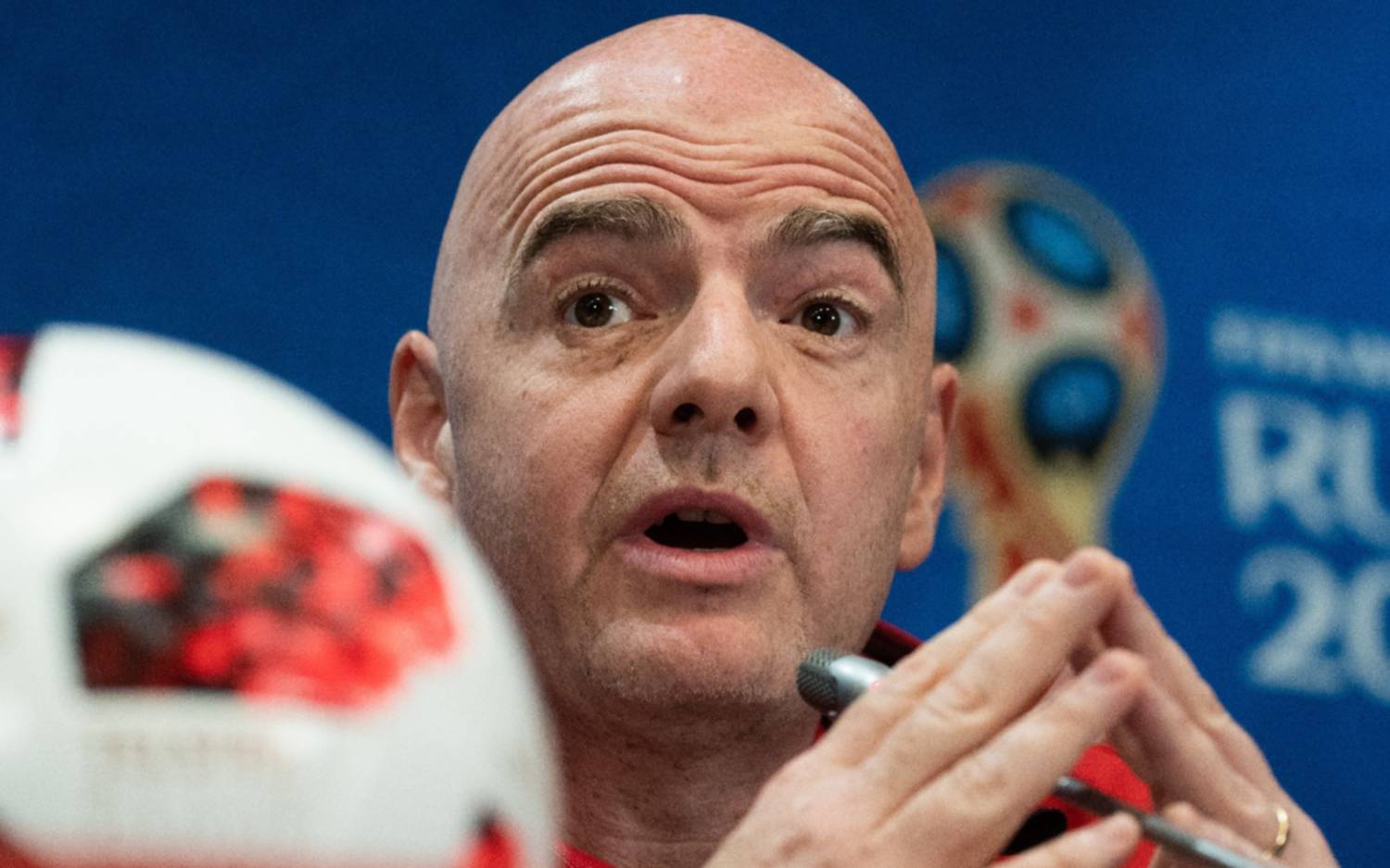 Infantino, sin vueltas: "Es el mejor Mundial de la historia"