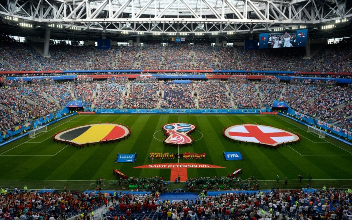 Bélgica le ganó 2 a 0 a Inglaterra y se quedó con el tercer puesto en el Mundial
