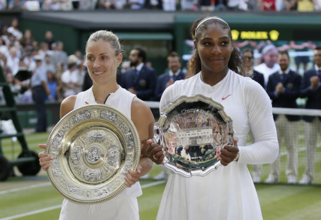 Kerber venció a Serena Williams y se coronó en Wimbledon