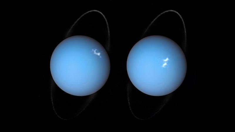Un objeto mucho más grande que la Tierra podría haberse estrellado en Urano