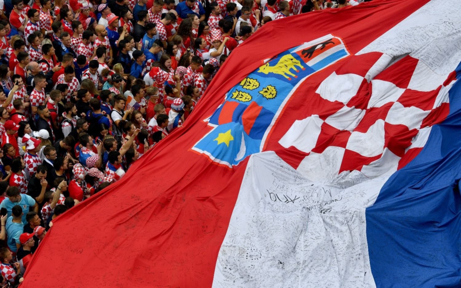 Los croatas desbordan de alegría y confianza