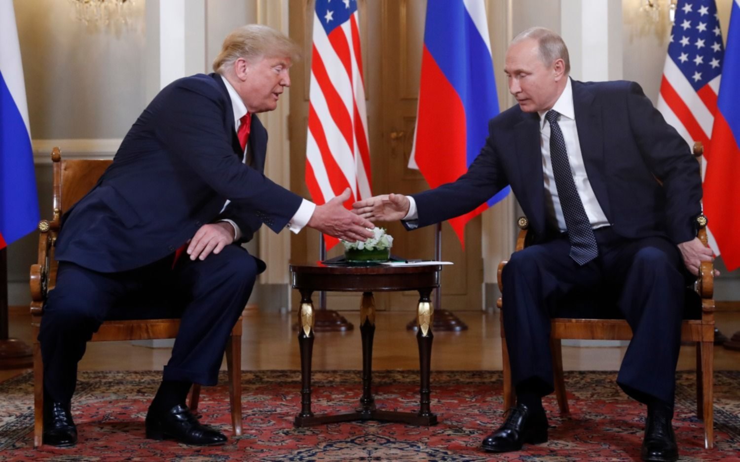 Trump y Putin llenaron de elogios la cumbre que encabezaron en Finlandia