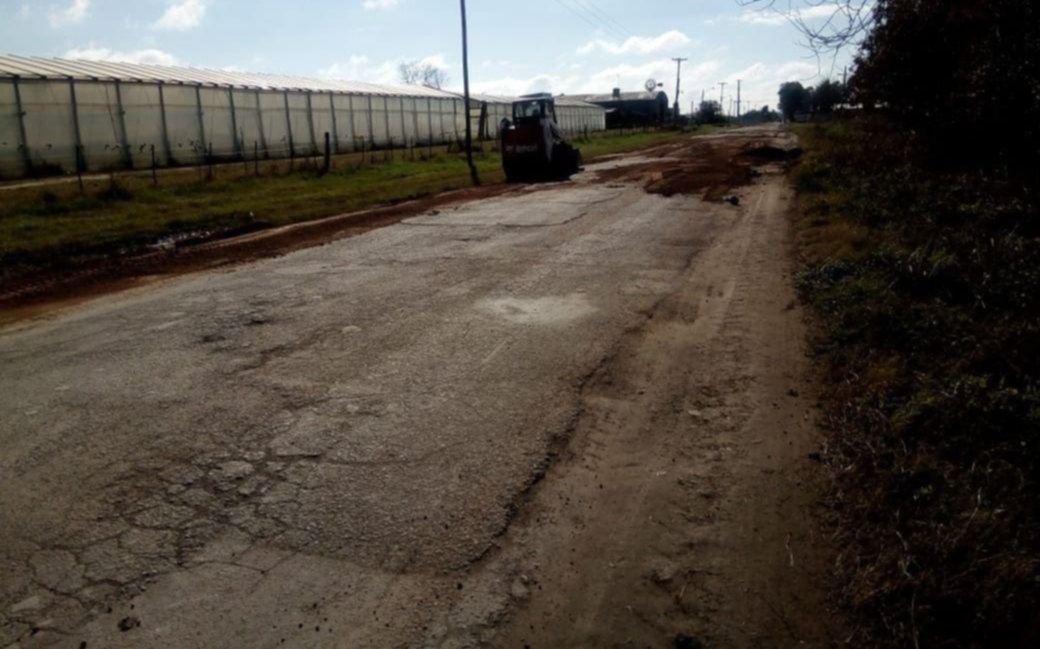 Aeropuerto: por el estado de la 600 vecinos temen que deje de pasar el micro