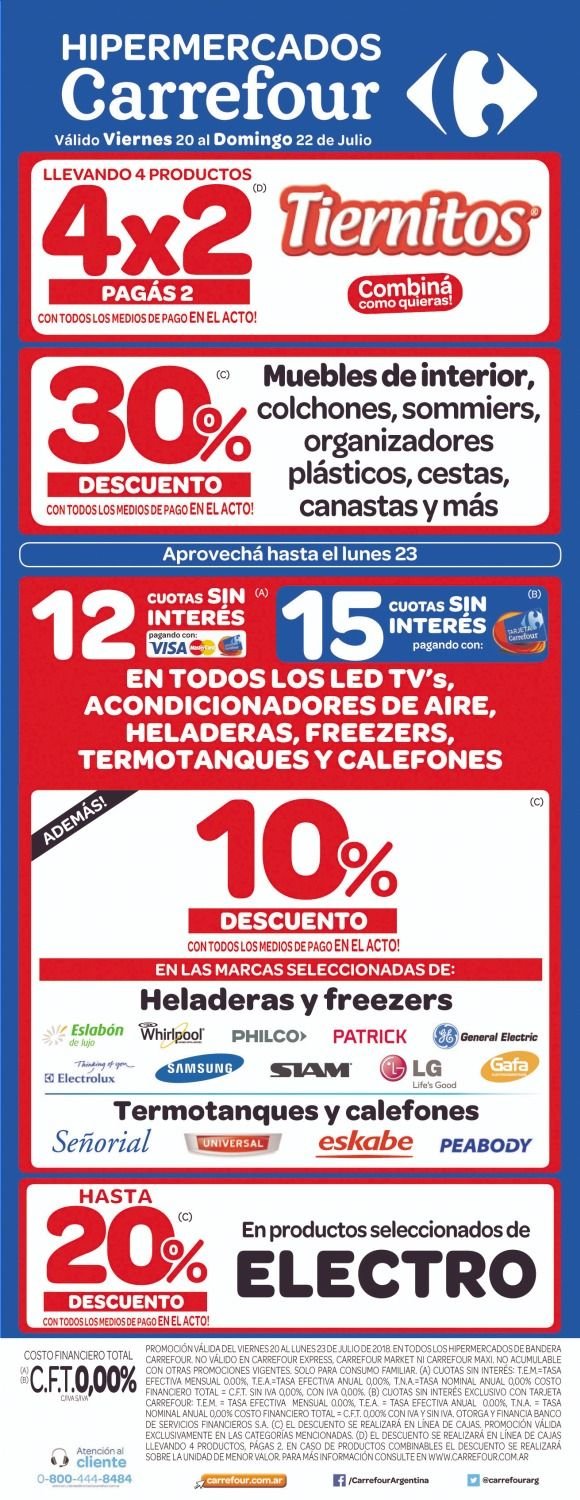 Carrefour te espera con grandes ofertas este fin de semana