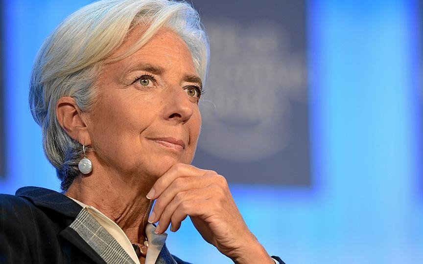 Bolsa en alza y descenso del dólar en el día del arribo de Lagarde a la Argentina