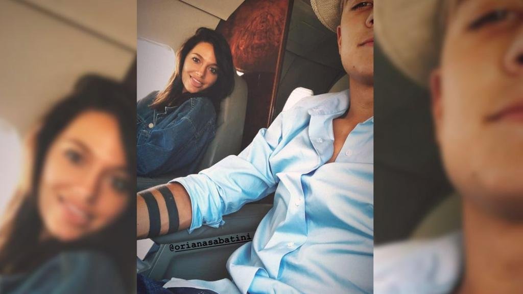 Oriana y Paulo se las tomaron a Italia