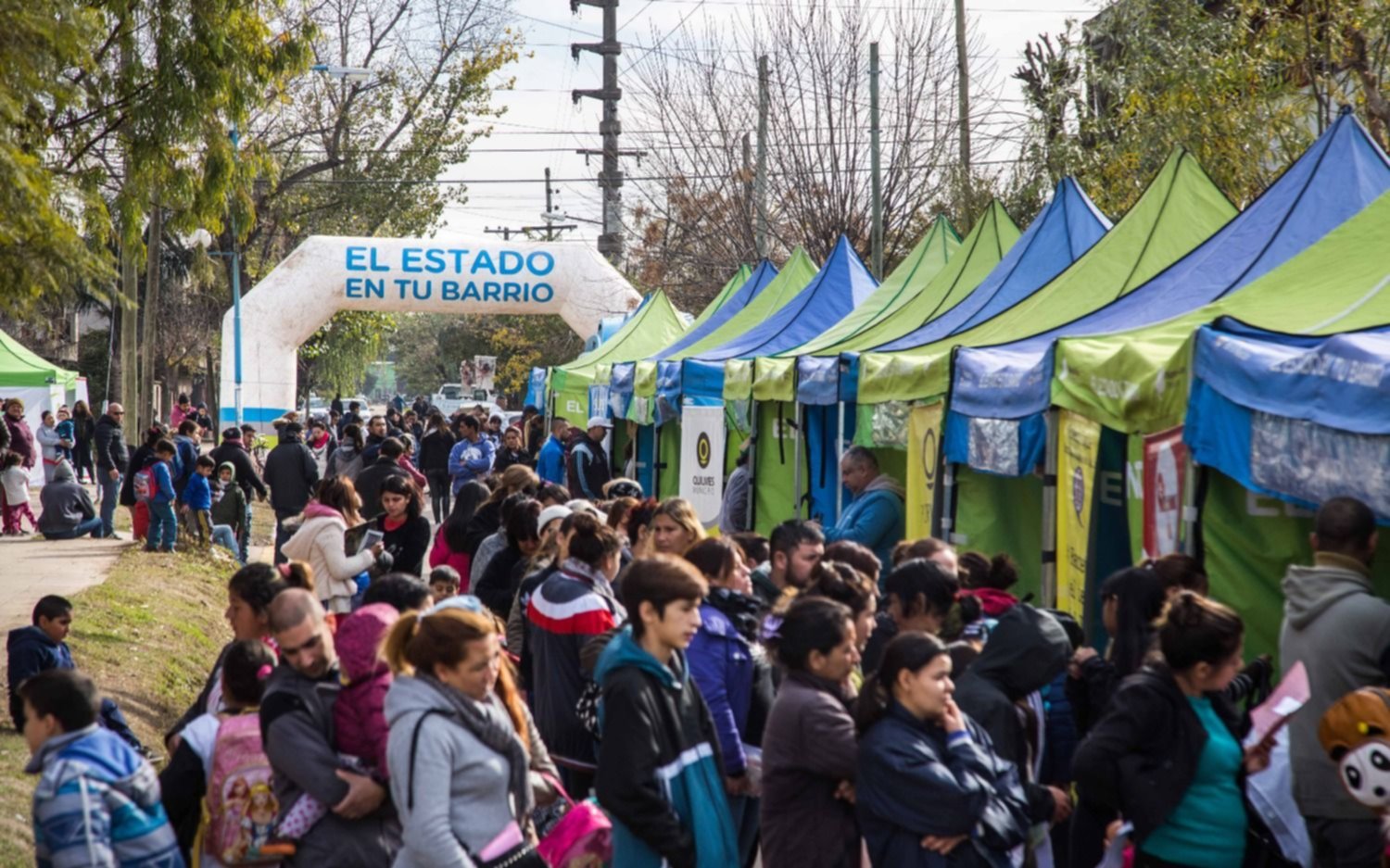 El programa "El estado en tu barrio"  llega a Bernal Oeste