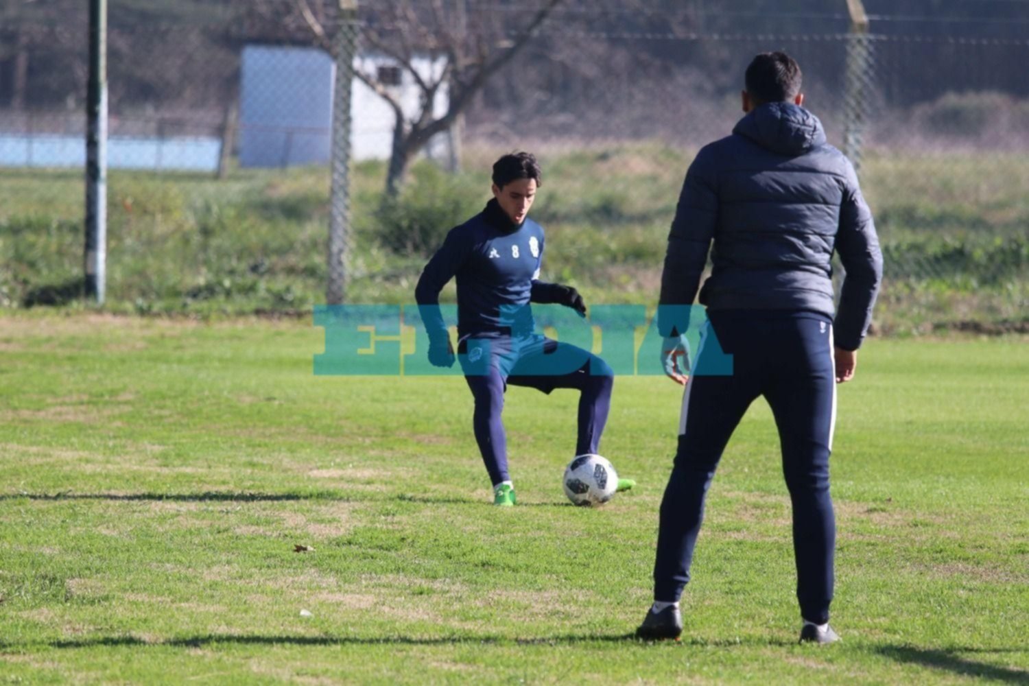 La práctica del Lobo, en fotos: ¿Qué equipo paró Troglio?