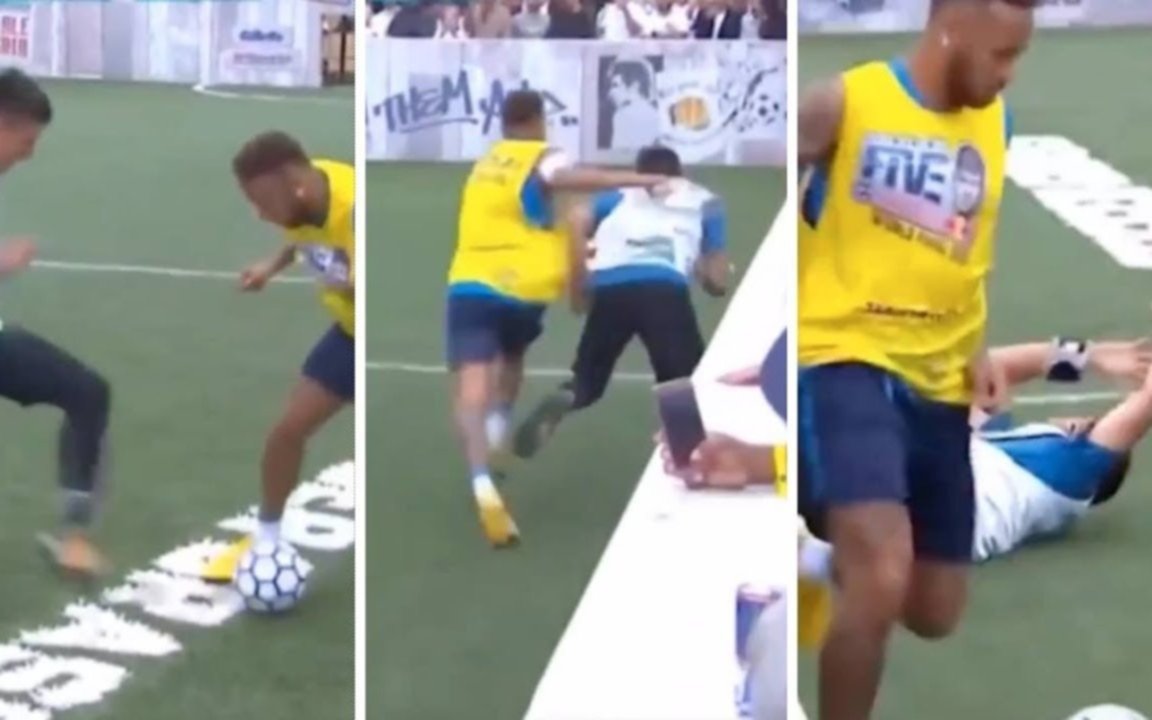 Todo mal: a Neymar lo abuchearon los brasileños en su propio torneo