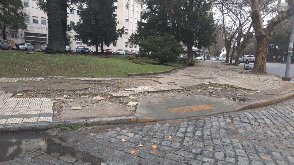 Quejas por una rampa que es difícil poder utilizar