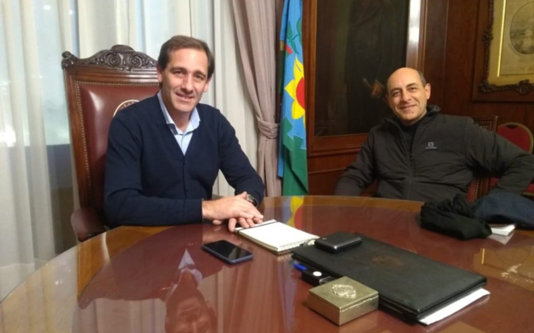 Garro se reunió con el Arzobispo Fernández