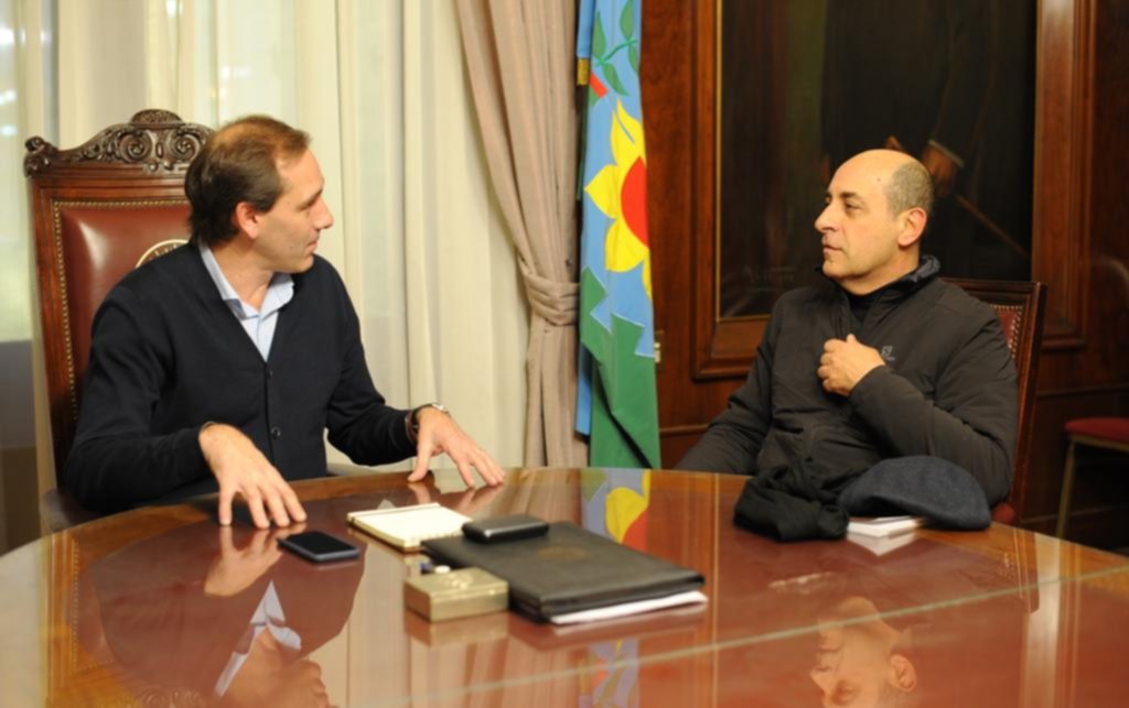 Reunión de Garro con el nuevo arzobispo